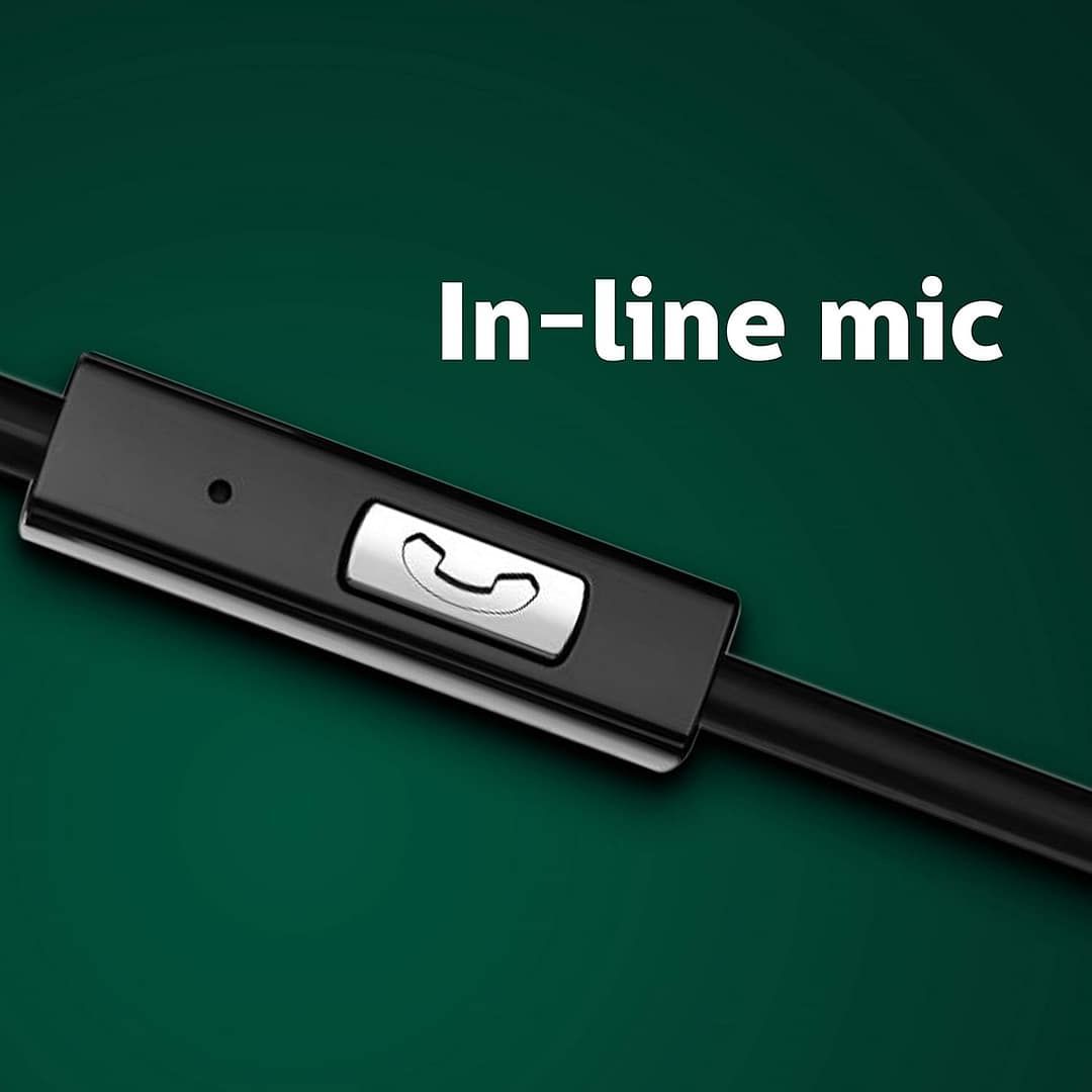Philips Audio SHE1505BK/94 Wired Earphone with Mic - Image 4