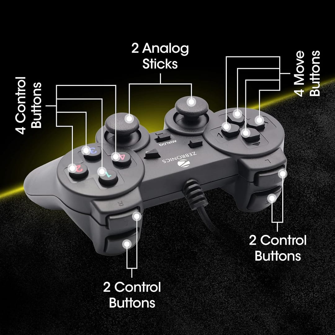 ZEBRONICS V260JP Wired Gamepad - Image 2