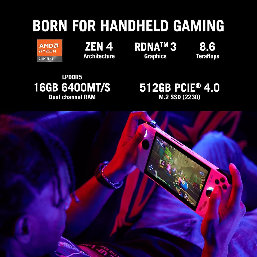 ASUS ROG Ally RC71L-NH001W Handheld Gaming Console - Image 3