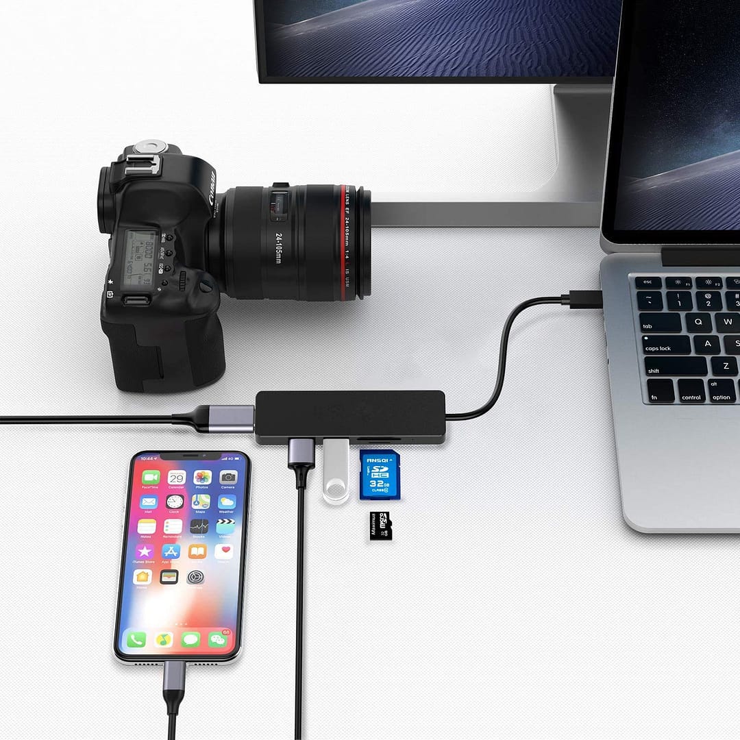 Lapcare Lap-C 5-in-1 Type C USB Hub - Image 3