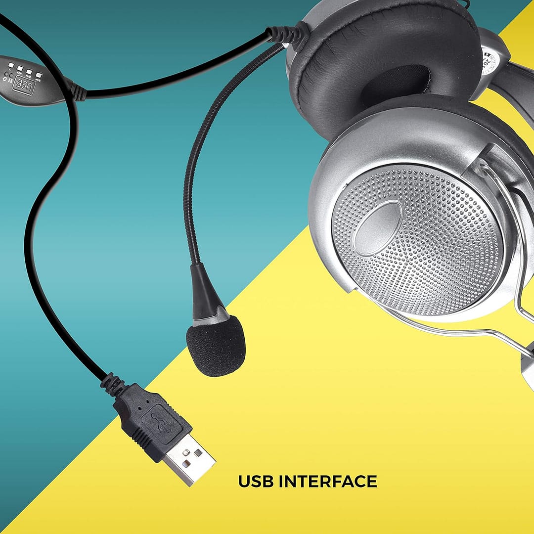 Zebronics ZEB-SUPREME USB Wired Headphone with Mic - Image 2