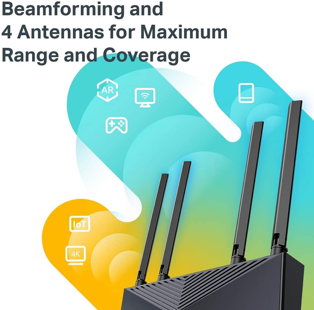 TP-Link Wifi 6 AX1500 Smart WiFi Router - Image 4