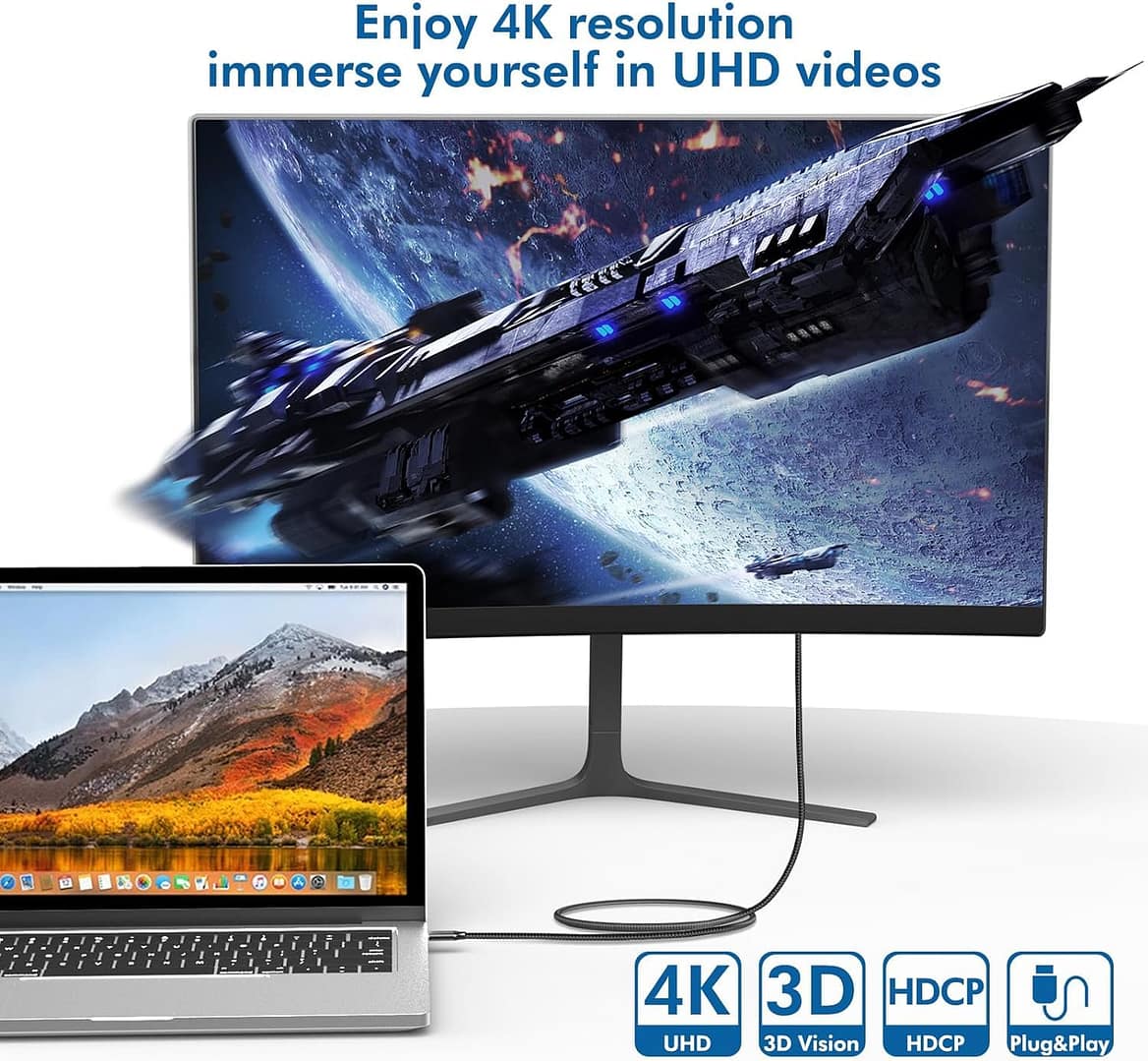 HAMMOK CHRISTY TYPE-C to HDMI Cable - Image 2