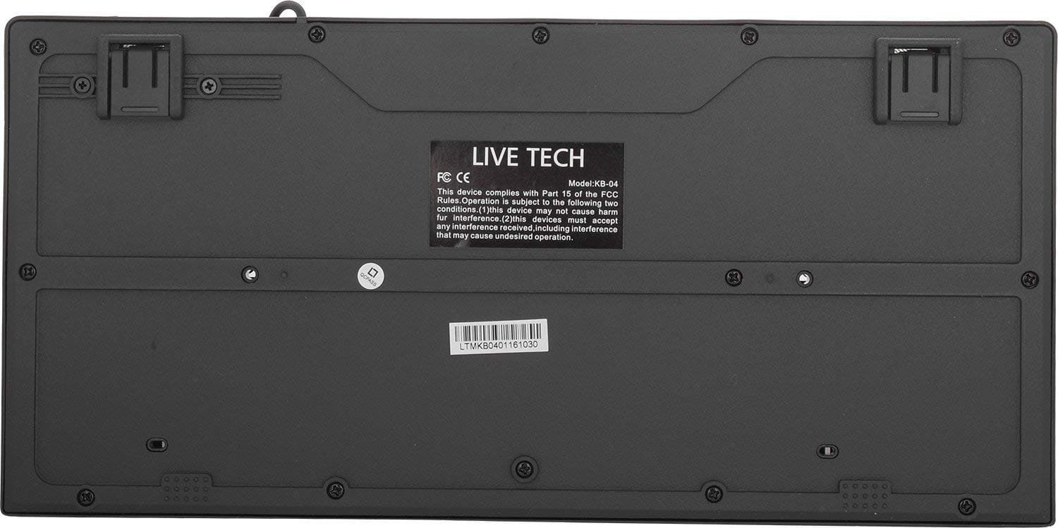 Live Tech KB04 Mini Multimedia Keyboard - Image 3