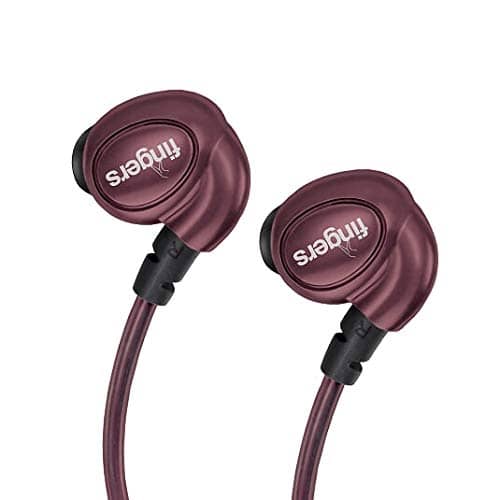 FINGERS Sporty FlexiWear W1 Wired Earphone with Mic