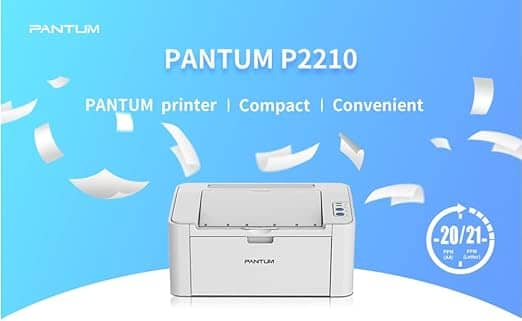 PANTUM P2210 Monochrome Wireless Laser Printer - Image 2