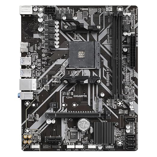 GIGABYTE B450M K Motherboard - Image 2
