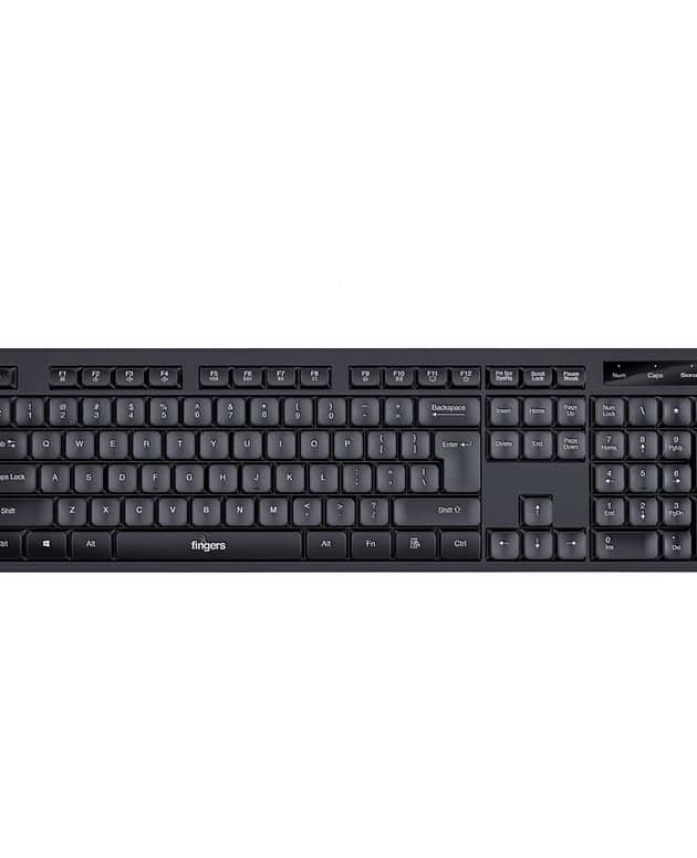 FINGERS ButterClicks Wired Multimedia Keyboard