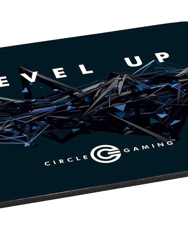 Circle Level Up Gaming Mouse Pad