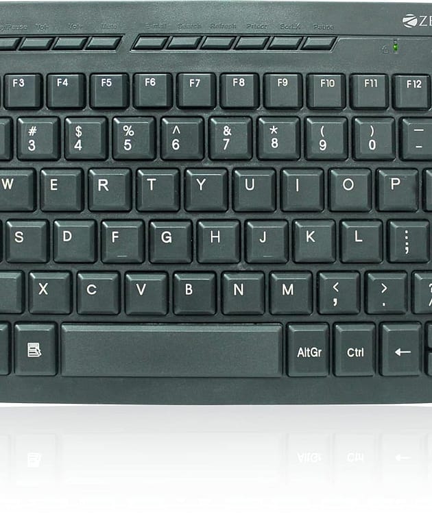 Zebronics ZEB-K04 Mini Multimedia USB Wired Keyboard