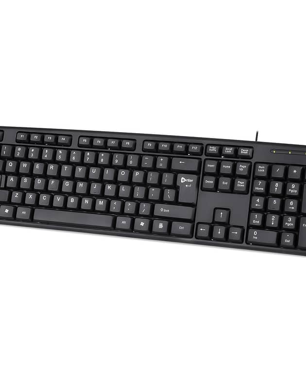 Enter Pinnacle Wired USB Desktop Keyboard