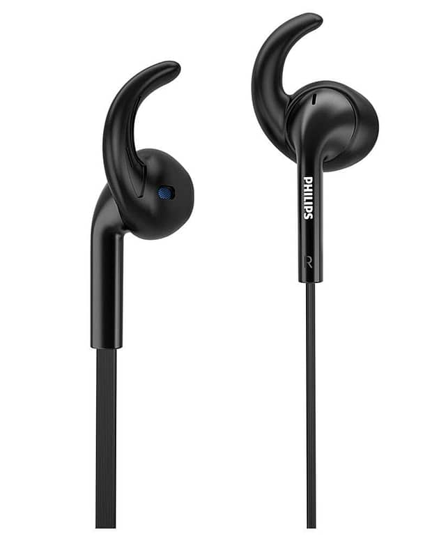 Philips Audio SHE1525BK/94 Wired Earphone with Mic