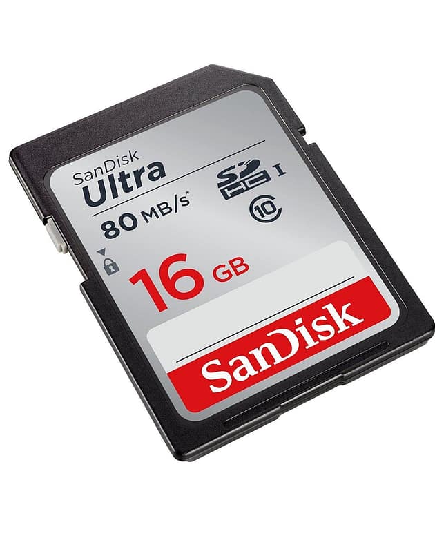 SanDisk Ultra 16GB Class 10 microSD Card