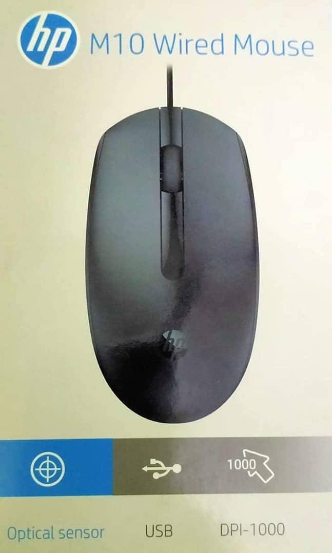 HP M10 Wired USB Mouse-7YA10PA#ACJ - Image 4