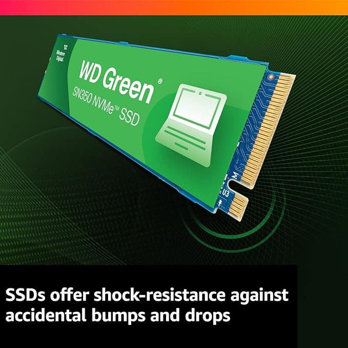 Western Digital Green Sn350 Pcie Gen 3 Nvme 250GB SSD - Image 2