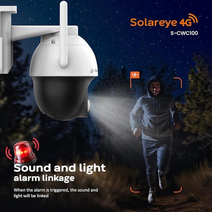 Secureye S-CWC100 SolarEye 4G Solar Wifi Camera - Image 4