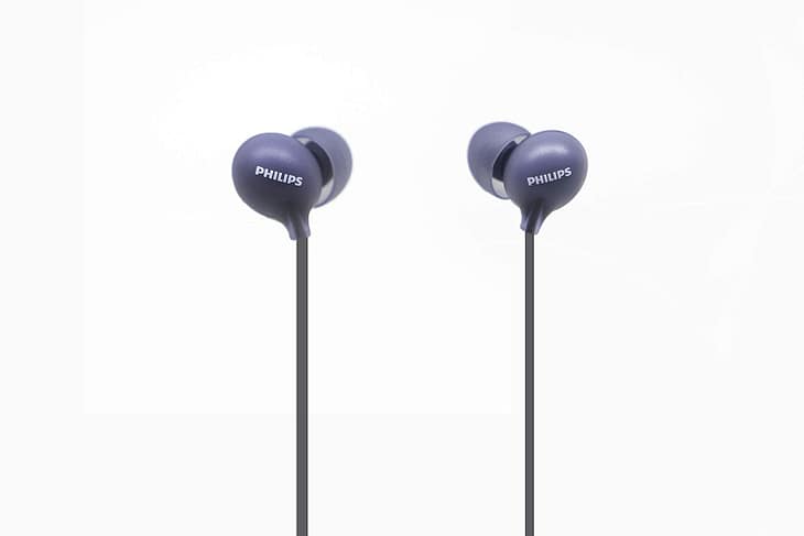 Philips Audio SHE2405BK/00 Wired Earphone with Mic - Image 2