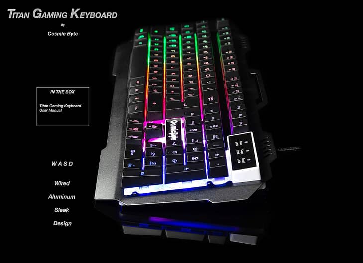 Cosmic Byte Titan CB-GK-05 Wired Gaming Keyboard - Image 3