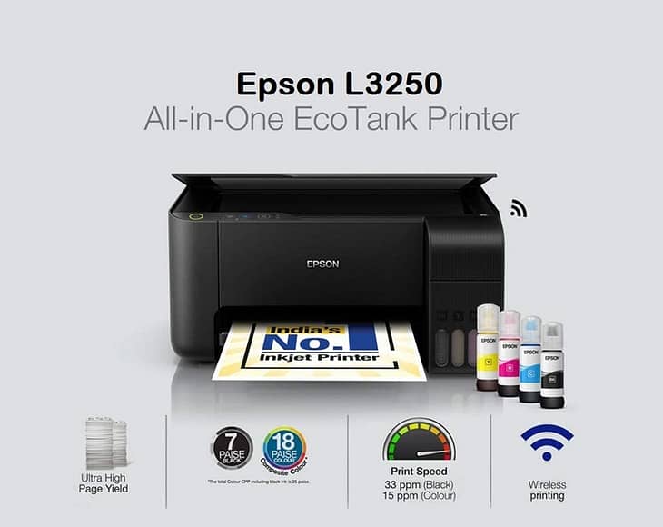 Epson EcoTank L3250 All-in-One Printer - Image 2