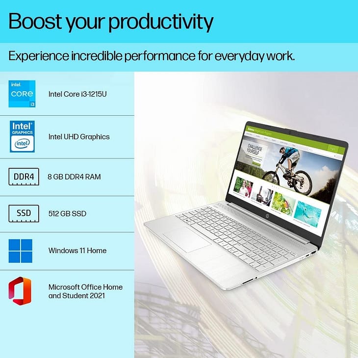 HP Laptop 15s-9D3N5PA#ACJ - Image 2