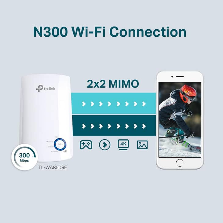TP-Link TL-WA850RE Wireless Range Extender - Image 4