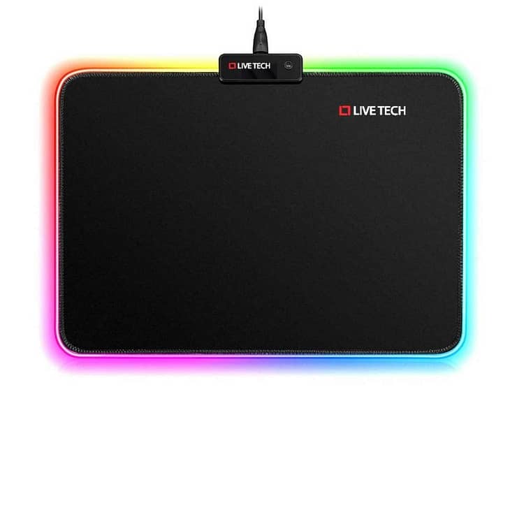 Live Tech RGB Gaming Mouse Pad