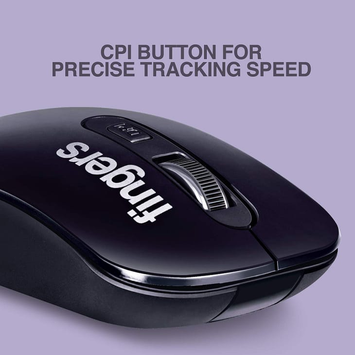 FINGERS Exquisite Wireless Combo Slim Keyboard and Mouse - Image 5
