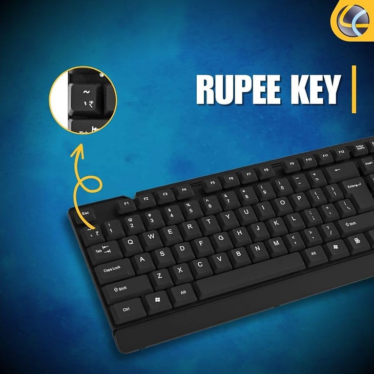 Lapcare E9 Wired Keyboard and Mouse Combo - Image 6