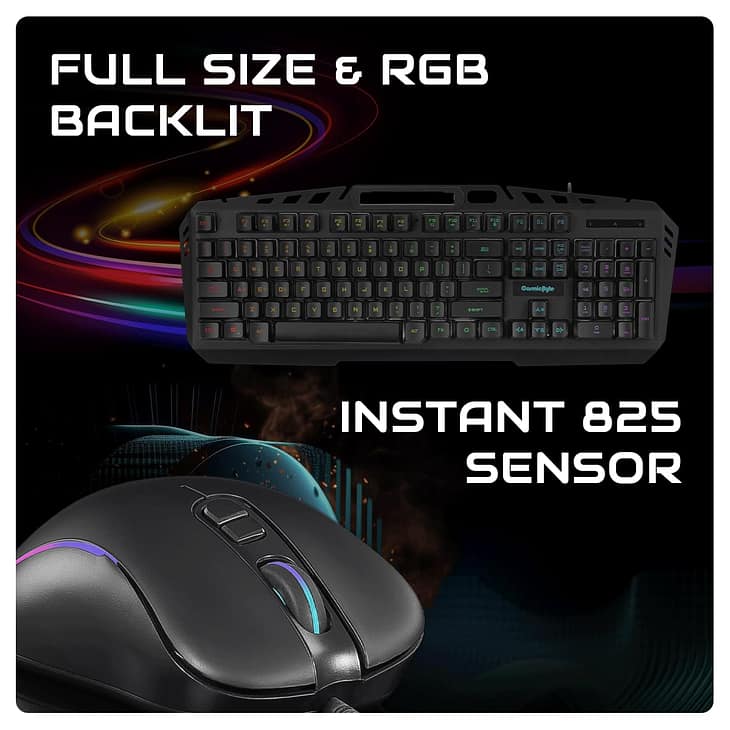 Cosmic Byte Dragon Fly GB-GKM-19 Gaming Keyboard and Mouse Combo - Image 2
