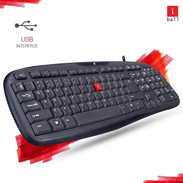 IBall Wintop Soft Key Keyboard and Optical Mouse Combo - Image 4