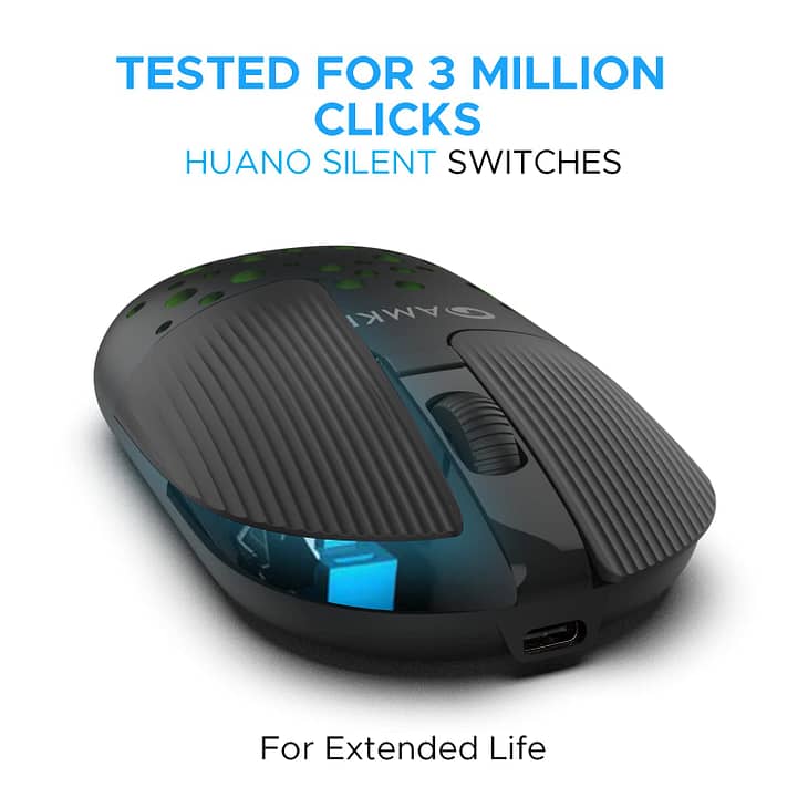 Amkette Hush Pro Spectra Wireless Mouse - Image 5