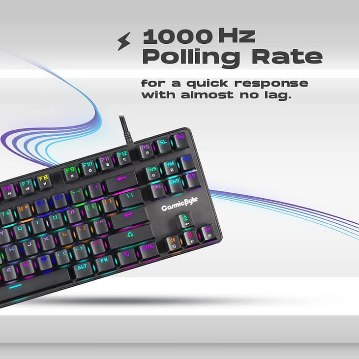 Cosmic Byte Firefly CB-GK-18 Mechanical Keyboard - Image 5