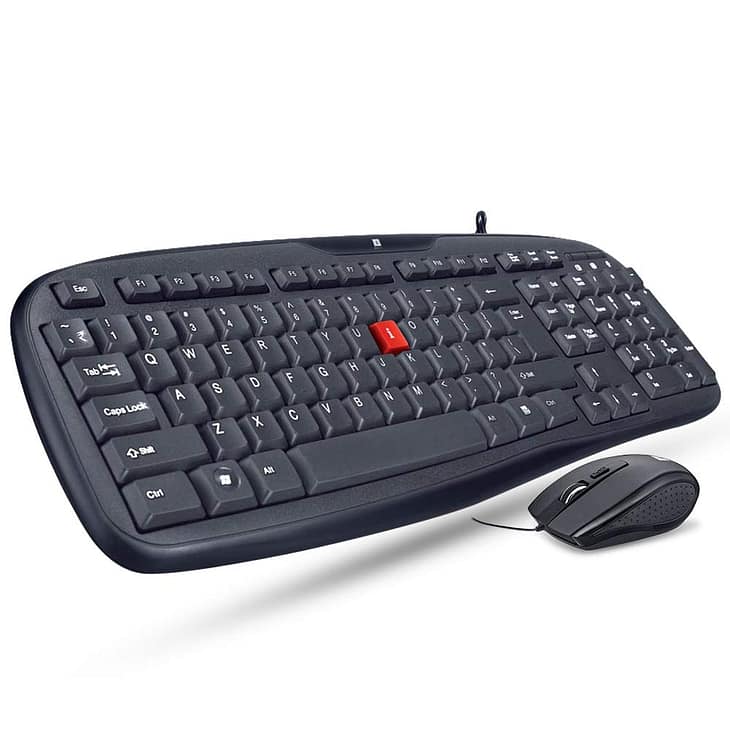 IBall Wintop Soft Key Keyboard and Optical Mouse Combo
