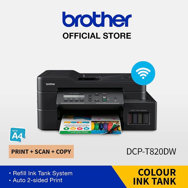Brother DCP-T820DW Printer - Image 2