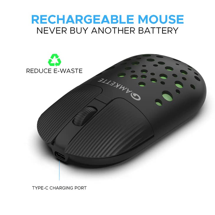 Amkette Hush Pro Spectra Wireless Mouse - Image 2