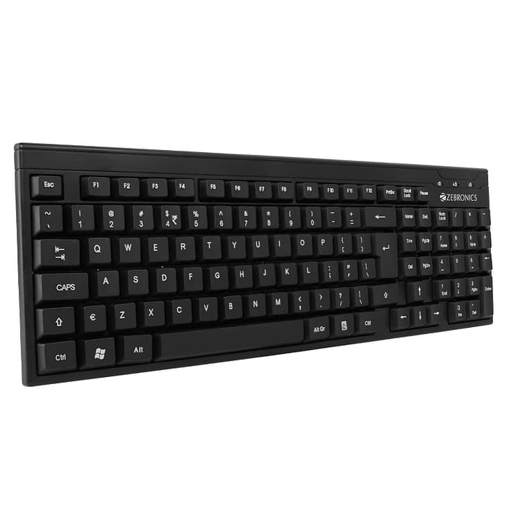 ZEBRONICS Zeb- K35 USB Wired Keyboard