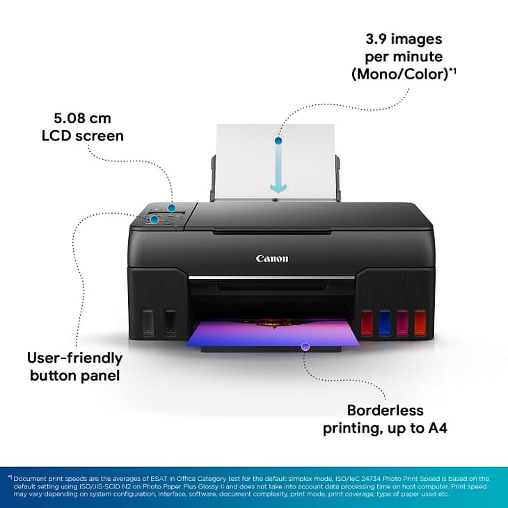 Canon PIXMA MegaTank G670 Printer - Image 2