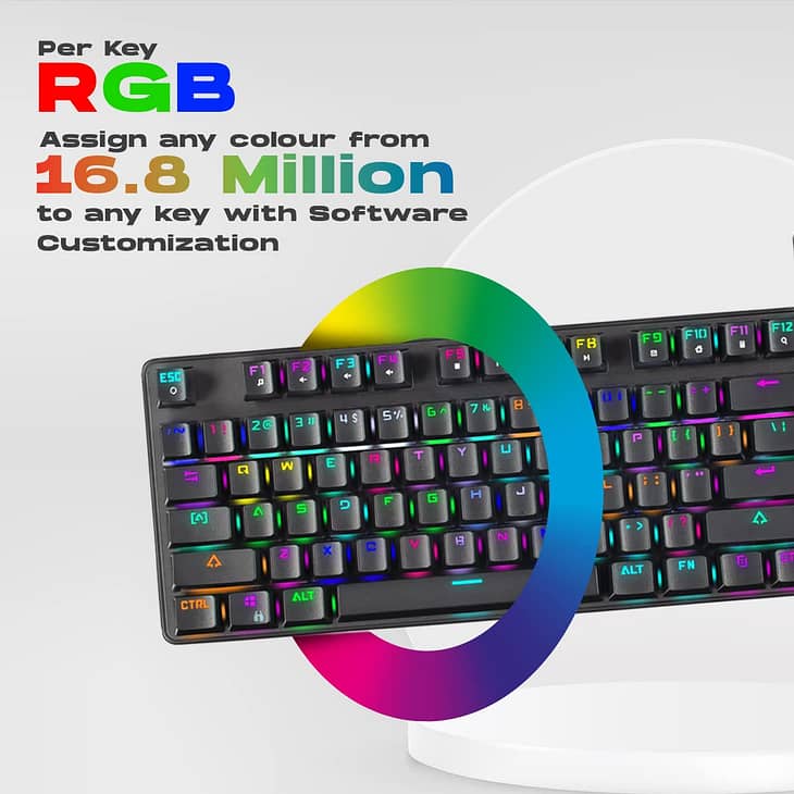 Cosmic Byte Firefly CB-GK-18 Mechanical Keyboard - Image 4