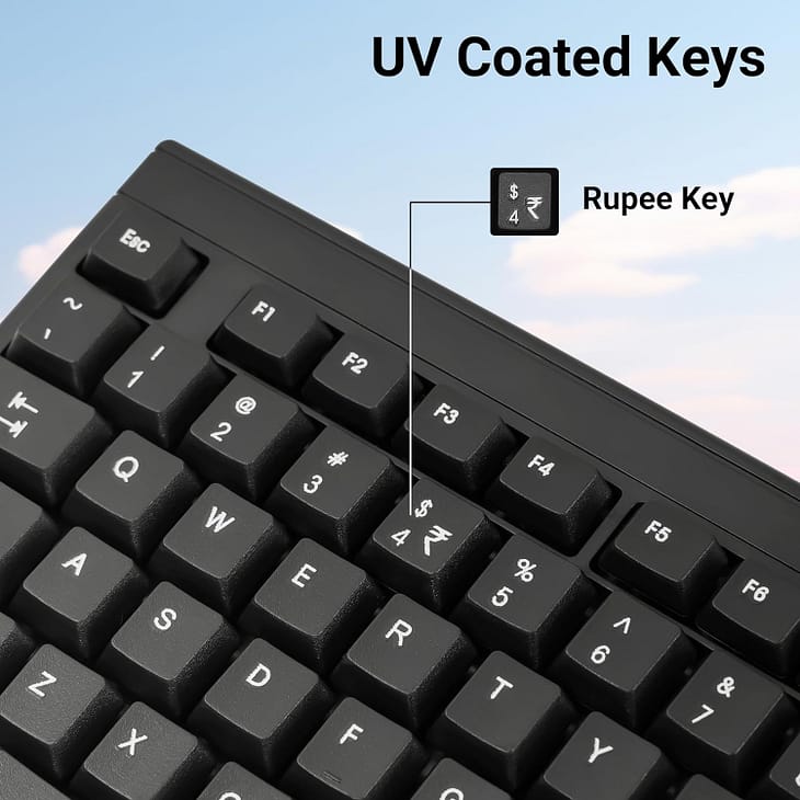 ZEBRONICS Zeb- K35 USB Wired Keyboard - Image 3