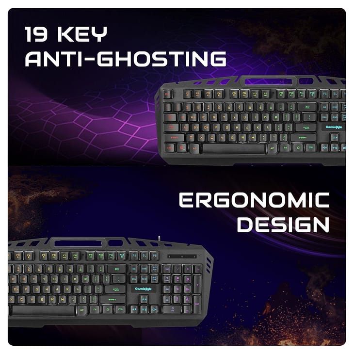 Cosmic Byte Dragon Fly GB-GKM-19 Gaming Keyboard and Mouse Combo - Image 5