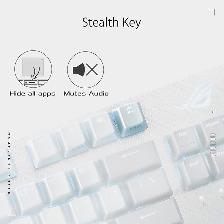 ASUS ROG Strix Scope NX TKL Moonlight RGB Gaming keyboard - Image 6