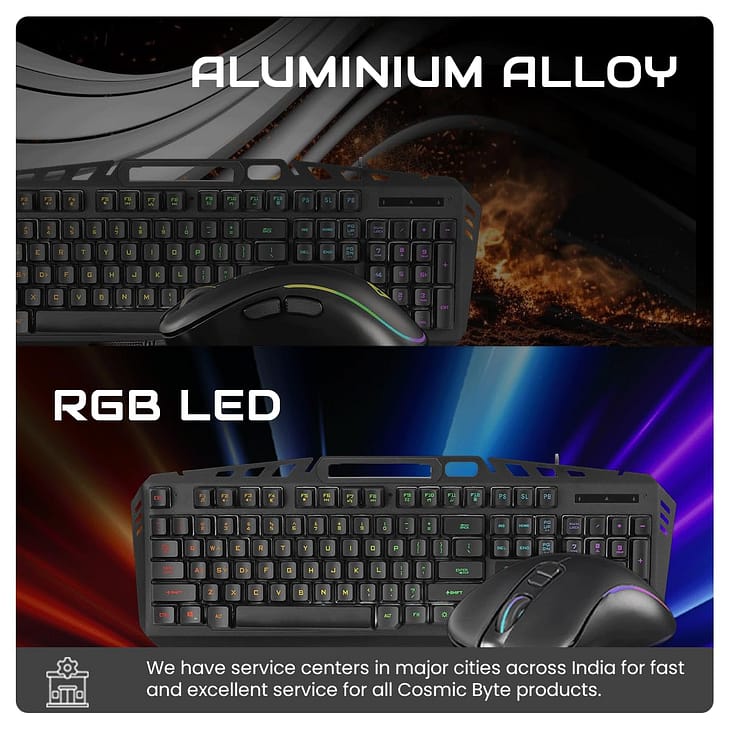 Cosmic Byte Dragon Fly GB-GKM-19 Gaming Keyboard and Mouse Combo - Image 6