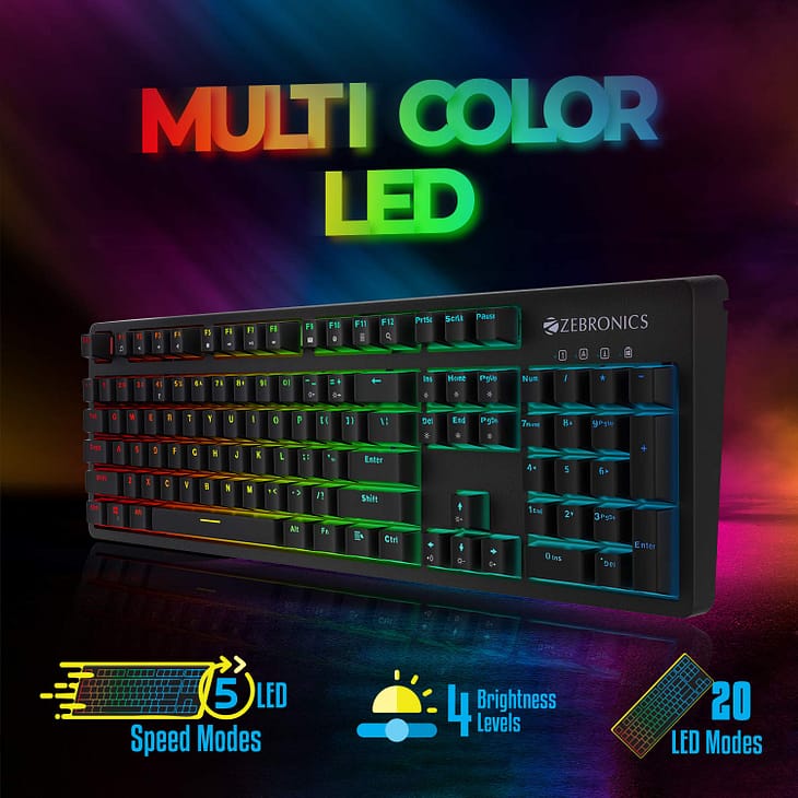 ZEBRONICS Zeb-MAX Plus V2 Premium Mechanical Keyboard - Image 4