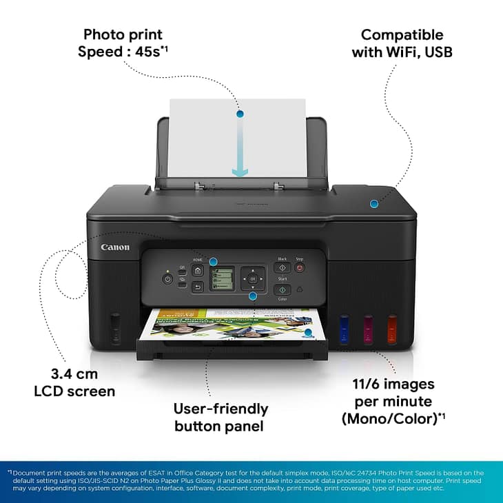 Canon PIXMA MegaTank G3770 All-in-one Printer - Image 4