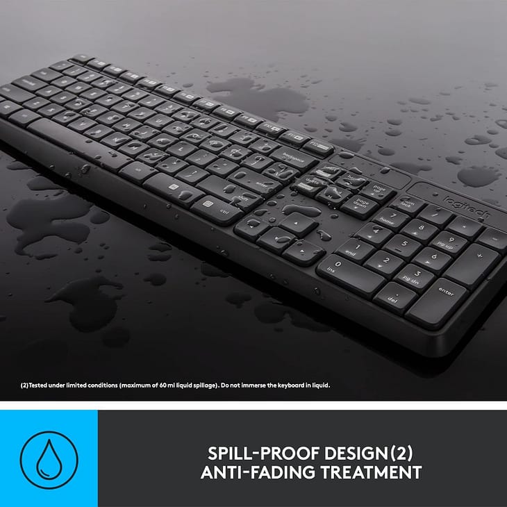 Logitech MK235 Wireless Keyboard and Mouse Combo - Image 2