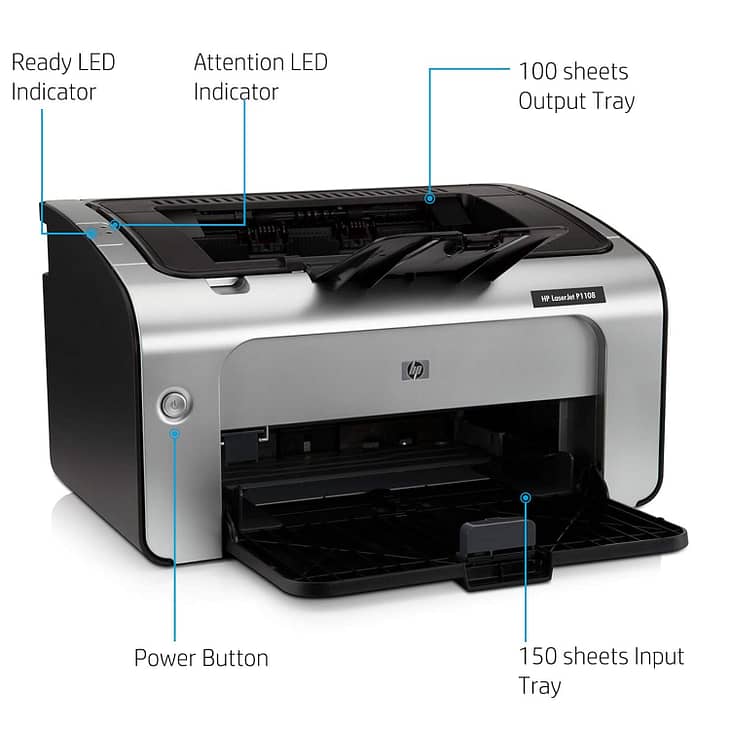 HP Laserjet P1108 Printer - Image 2