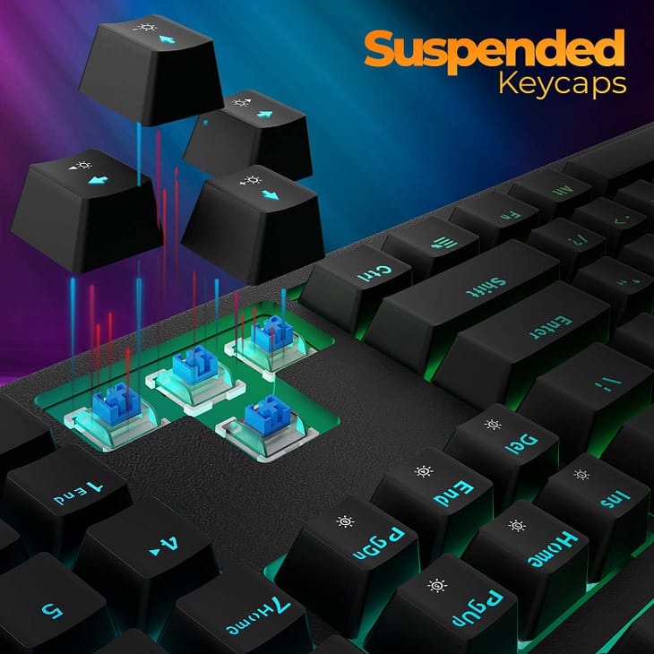 ZEBRONICS Zeb-MAX Plus V2 Premium Mechanical Keyboard - Image 6