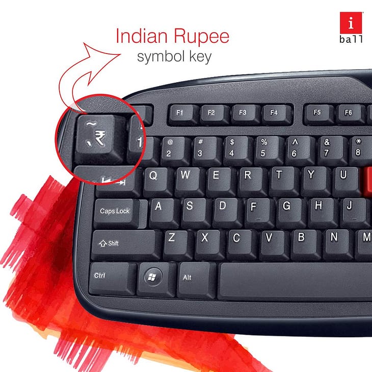 IBall Wintop Soft Key Keyboard and Optical Mouse Combo - Image 5