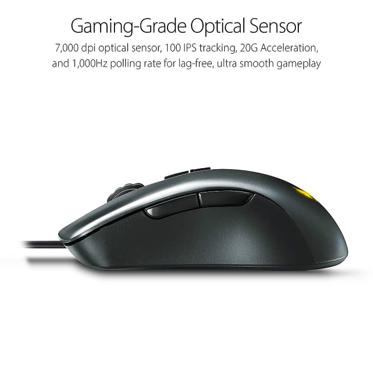 ASUS TUF Gaming M3 Optical USB RGB Gaming Mouse - Image 3