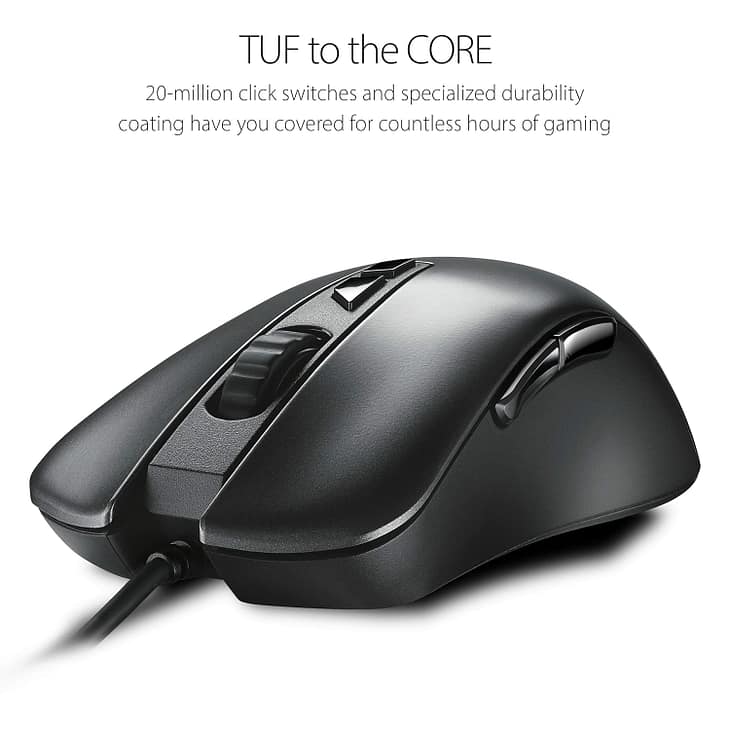 ASUS TUF Gaming M3 Optical USB RGB Gaming Mouse - Image 2